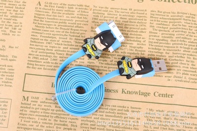 厂家直销扁面条苹果数据线 品质与性价比的完美结合